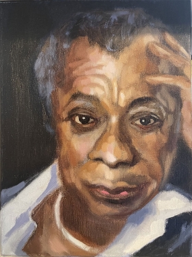 Portrait of James Baldwin