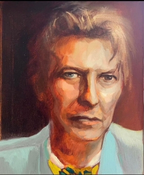 Portrait of David Bowie