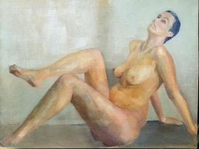 Untitled reclining figure,